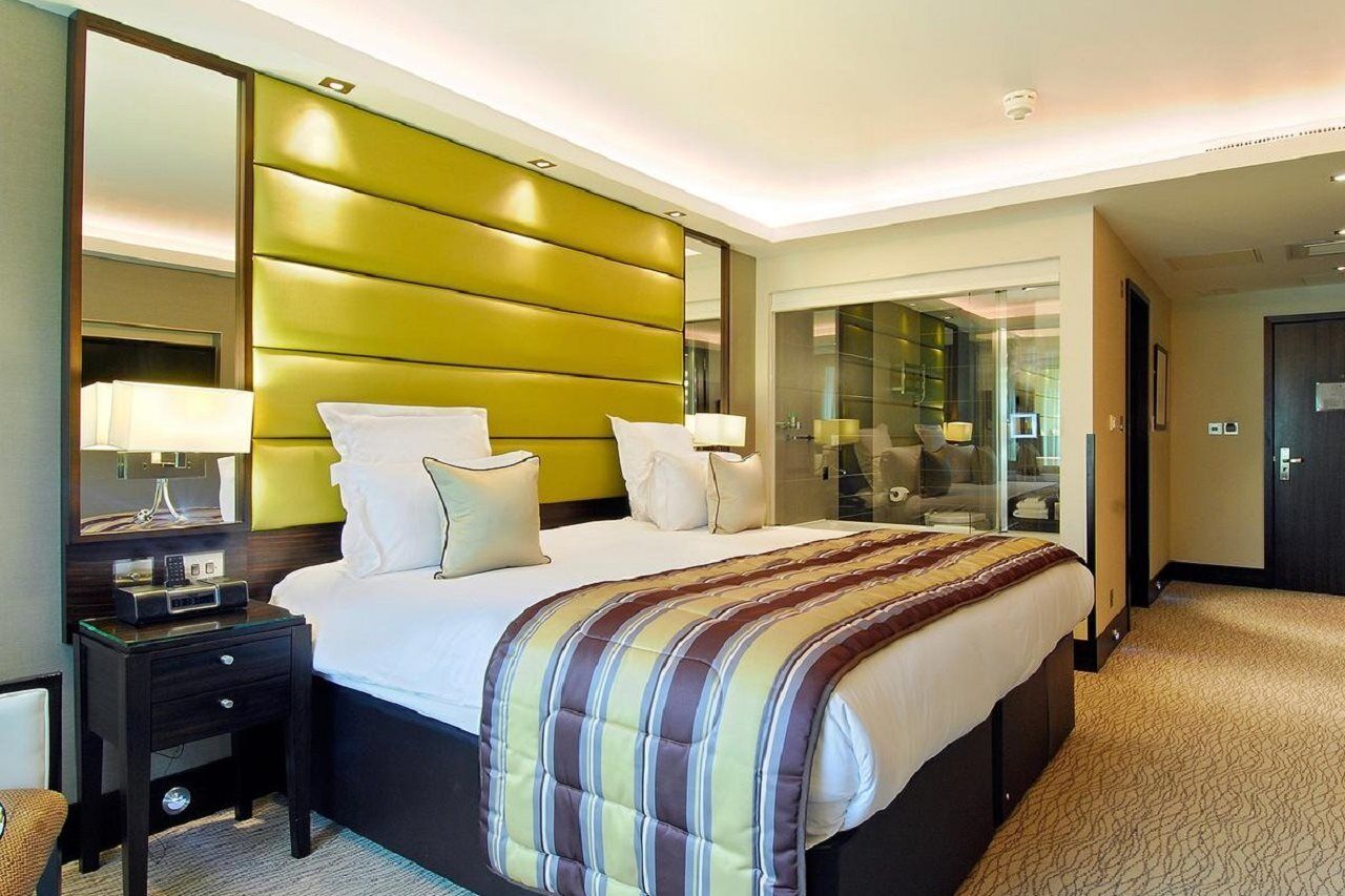 蒙卡尔姆大理石拱门酒店 伦敦 外观 照片 A bedroom at the InterContinental London The O2